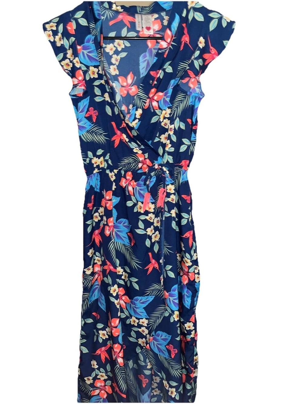 Girls Japna Kids Beautiful Long Floral Summer Dress With Hummingbirds Sz 12